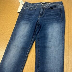 Calvin Klein jeans- ultimate skinny- sapphire blue size 8 x32 nwt